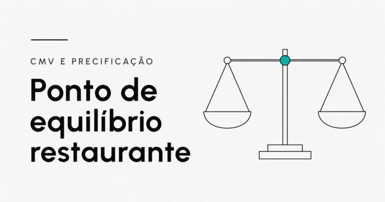 Símbolo de equilíbrio ou balança representando o ponto crítico em que as receitas da operação igualam o total de despesas fixas e variáveis